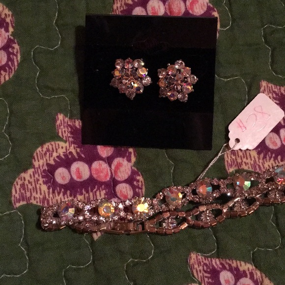 Accessories - NWT earrings and bracelet.